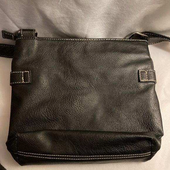 ROSETTI Black Crossbody Bag with Adjustable Attached Strap & Zippered Pockets - Picture 12 of 15